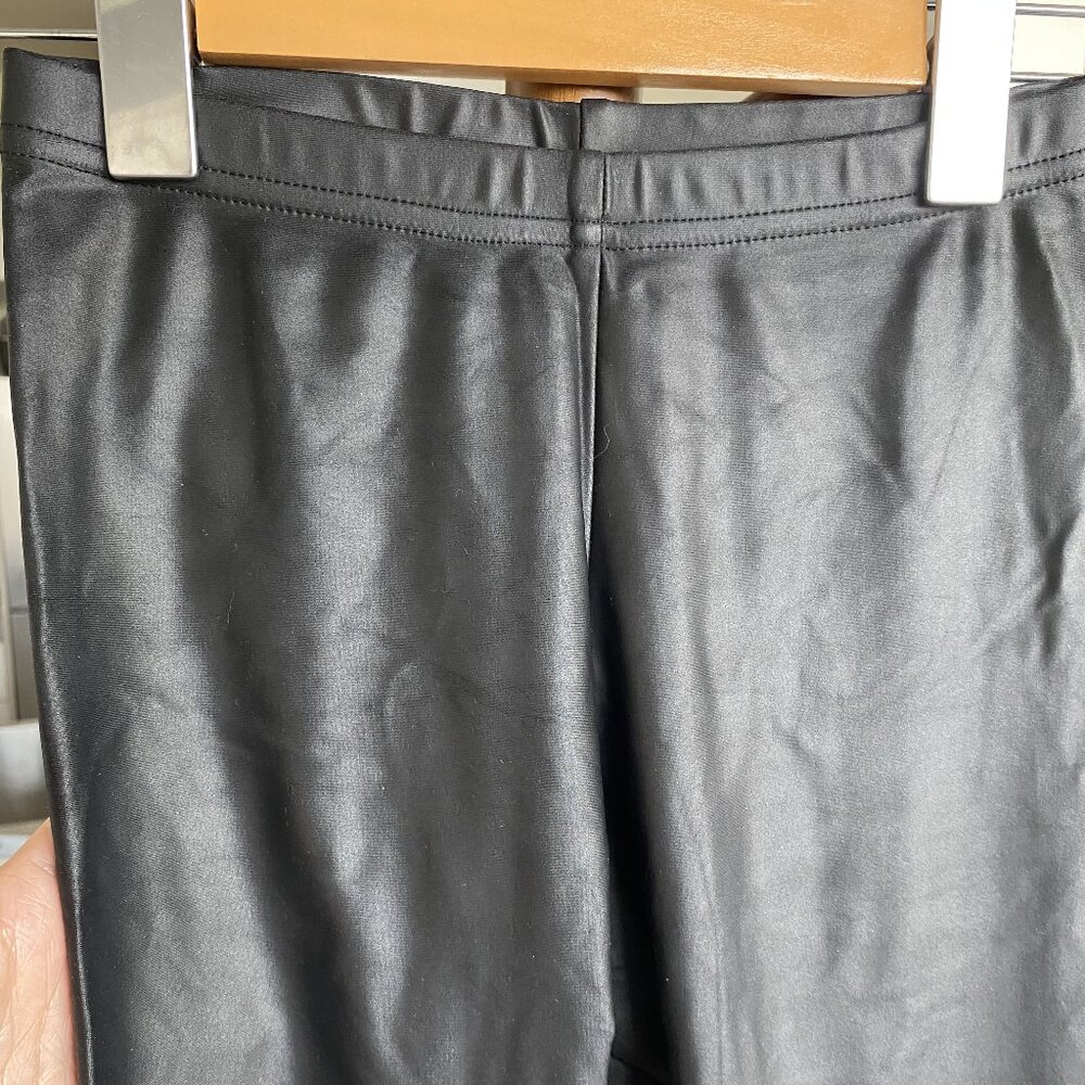 American Apparel Faux Leather Leggings